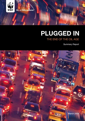 Cover picture for e-book "Plugged in: the End of the Oil Age" by World Wide Fund For Nature